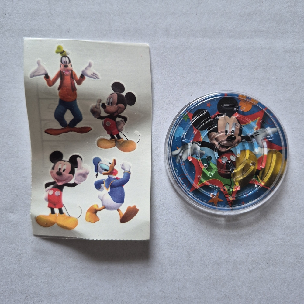 *FREE* Mickey Mouse Maze Game with Character Stickers